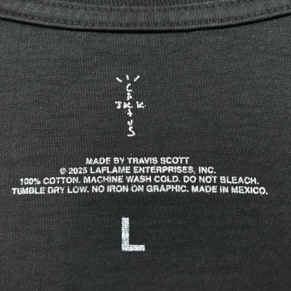 Travis Scott Pack B2 Jackboys 2 Album Cactus Jack Rap Tee L - Picture 4 of 4